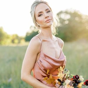 Revelry Skye Satin Dress